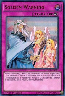 Solemn Warning [DUSA-EN085] Ultra Rare | Exor Games Summserside