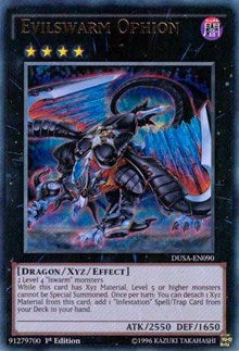 Evilswarm Ophion [DUSA-EN090] Ultra Rare | Exor Games Summserside