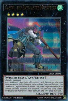 Castel, the Skyblaster Musketeer [DUSA-EN093] Ultra Rare | Exor Games Summserside