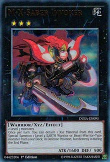 M-X-Saber Invoker [DUSA-EN095] Ultra Rare | Exor Games Summserside