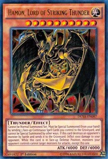 Hamon, Lord of Striking Thunder [DUSA-EN097] Ultra Rare | Exor Games Summserside