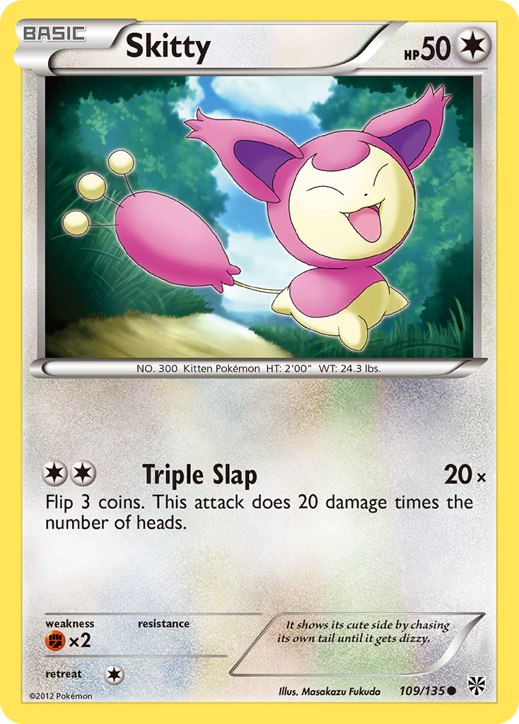 Skitty (109/135) [Black & White: Plasma Storm] | Exor Games Summserside