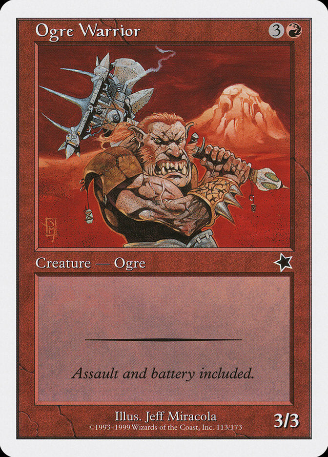 Ogre Warrior [Starter 1999] | Exor Games Summserside