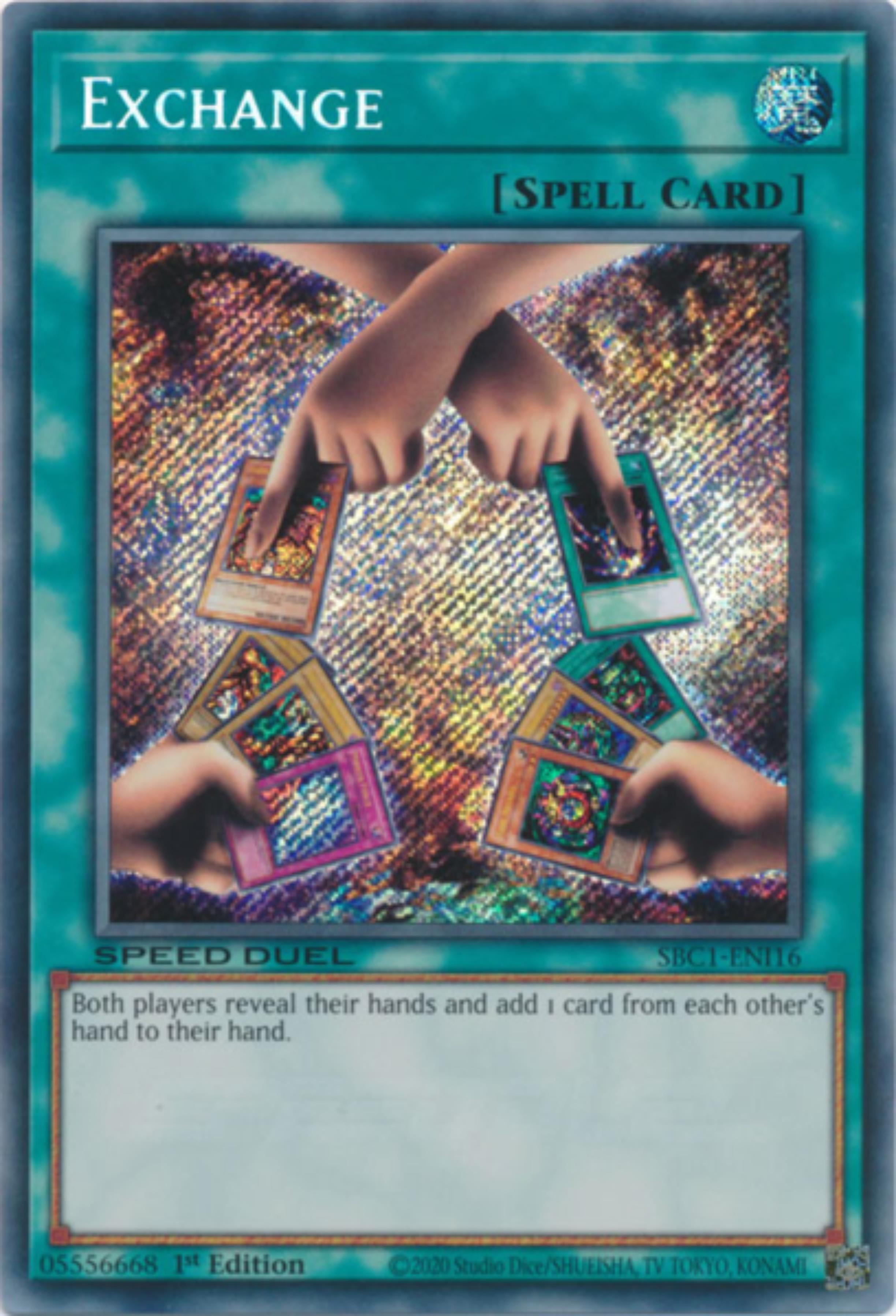 Exchange [SBC1-ENI16] Secret Rare | Exor Games Summserside