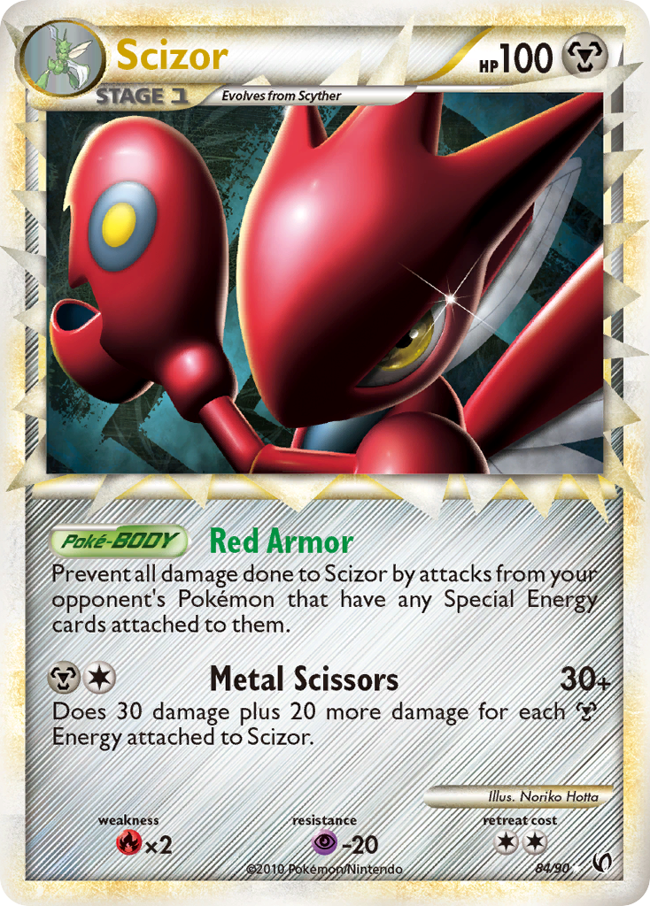 Scizor (84/90) [HeartGold & SoulSilver: Undaunted] | Exor Games Summserside