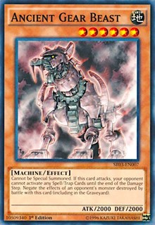 Ancient Gear Beast [SR03-EN007] Common | Exor Games Summserside