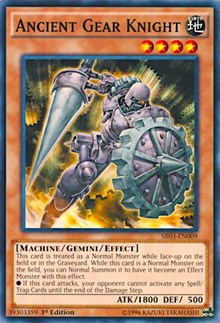 Ancient Gear Knight [SR03-EN009] Common | Exor Games Summserside