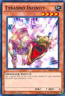 Tyranno Infinity [SR04-EN009] Common | Exor Games Summserside