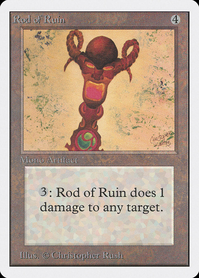 Rod of Ruin [Unlimited Edition] | Exor Games Summserside