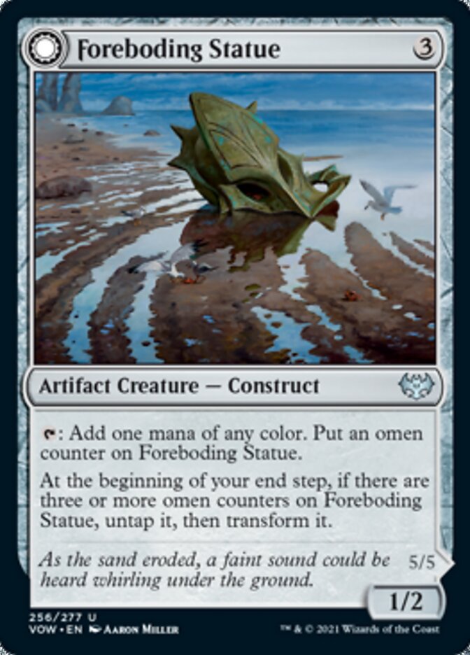 Foreboding Statue // Forsaken Thresher [Innistrad: Crimson Vow] | Exor Games Summserside