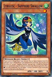Lyrilusc - Sapphire Swallow [MACR-EN013] Common | Exor Games Summserside