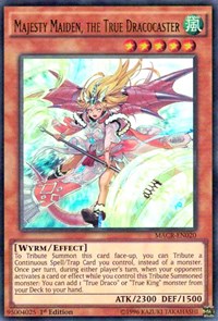 Majesty Maiden, the True Dracocaster [MACR-EN020] Ultra Rare | Exor Games Summserside