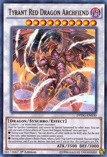 Tyrant Red Dragon Archfiend [DPDG-EN030] Ultra Rare | Exor Games Summserside