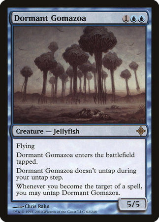 Dormant Gomazoa [Rise of the Eldrazi] | Exor Games Summserside