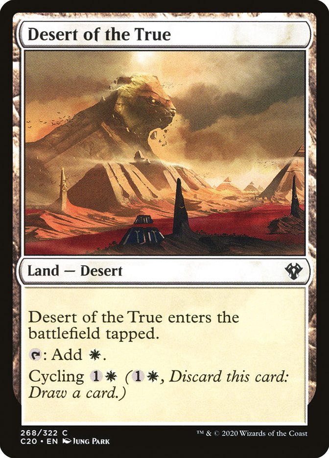 Desert of the True [Commander 2020] | Exor Games Summserside