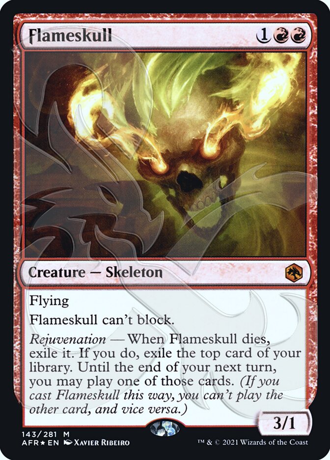 Flameskull (Ampersand Promo) [Dungeons & Dragons: Adventures in the Forgotten Realms Promos] | Exor Games Summserside