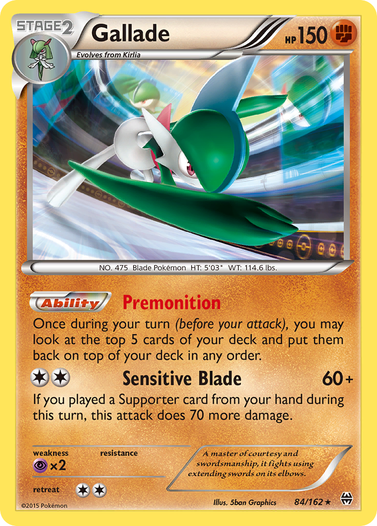 Gallade (84/162) [XY: BREAKthrough] | Exor Games Summserside