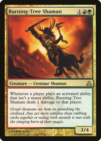 Burning-Tree Shaman [Guildpact] | Exor Games Summserside