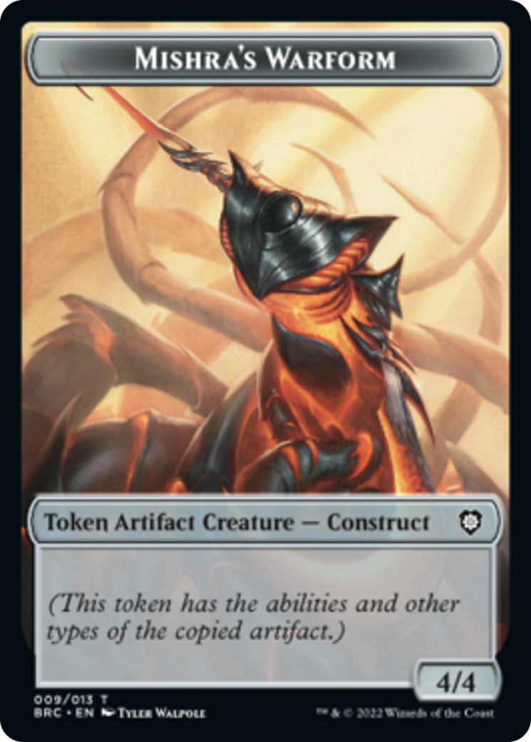 Mishra's Warform // Inkling Double-Sided Token [The Brothers' War Commander Tokens] | Exor Games Summserside