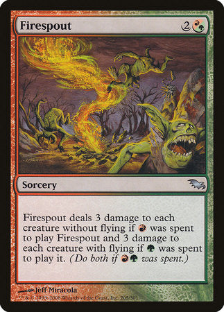 Firespout [Shadowmoor] | Exor Games Summserside
