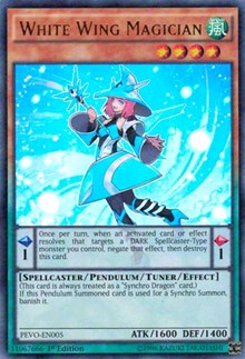 White Wing Magician [PEVO-EN005] Ultra Rare | Exor Games Summserside