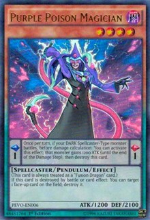 Purple Poison Magician [PEVO-EN006] Ultra Rare | Exor Games Summserside