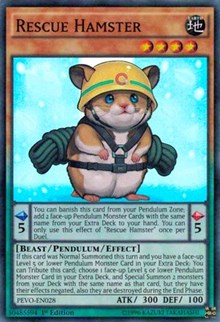 Rescue Hamster [PEVO-EN028] Super Rare | Exor Games Summserside