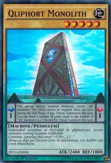 Qliphort Monolith [PEVO-EN058] Super Rare | Exor Games Summserside