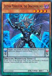 Lector Pendulum, the Dracoverlord [PEVO-EN060] Super Rare | Exor Games Summserside