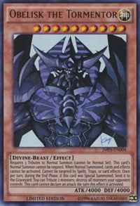 Obelisk the Tormentor (JMPS-EN004) [JMPS-EN004] Ultra Rare | Exor Games Summserside