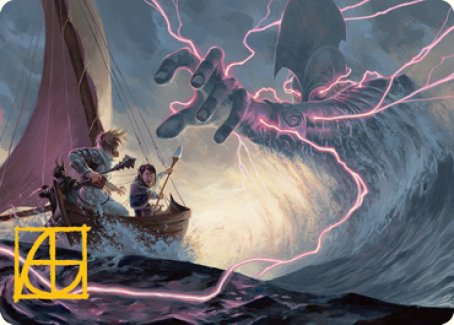 Hall of Storm Giants Art Card (Gold-Stamped Signature) [Dungeons & Dragons: Adventures in the Forgotten Realms Art Series] | Exor Games Summserside