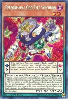 Performapal Odd-Eyes Synchron [BLLR-EN004] Secret Rare | Exor Games Summserside