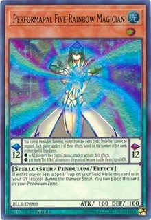 Performapal Five-Rainbow Magician [BLLR-EN005] Ultra Rare | Exor Games Summserside