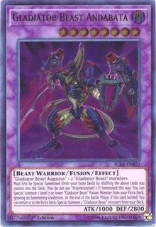 Gladiator Beast Andabata [BLLR-EN022] Ultra Rare | Exor Games Summserside