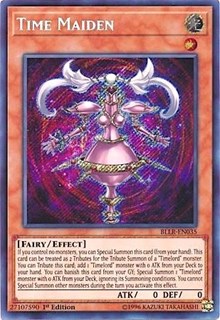 Time Maiden [BLLR-EN035] Secret Rare | Exor Games Summserside