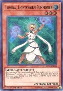 Lumina, Lightsworn Summoner [BLLR-EN038] Ultra Rare | Exor Games Summserside