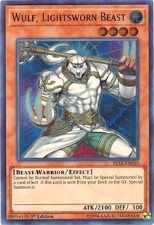 Wulf, Lightsworn Beast [BLLR-EN039] Ultra Rare | Exor Games Summserside