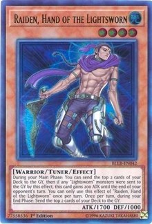 Raiden, Hand of the Lightsworn [BLLR-EN042] Ultra Rare | Exor Games Summserside