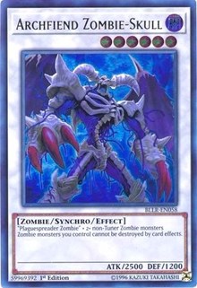 Archfiend Zombie-Skull [BLLR-EN058] Ultra Rare
