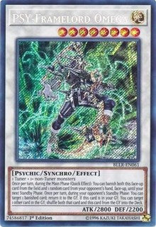 PSY-Framelord Omega [BLLR-EN061] Secret Rare | Exor Games Summserside