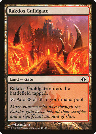 Rakdos Guildgate [Dragon's Maze] | Exor Games Summserside