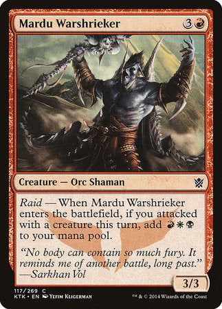 Mardu Warshrieker [Khans of Tarkir] | Exor Games Summserside