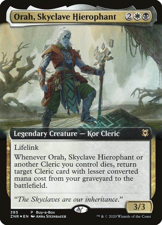 Orah, Skyclave Hierophant (Buy-A-Box) [Zendikar Rising] | Exor Games Summserside