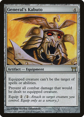 General's Kabuto [Champions of Kamigawa] | Exor Games Summserside