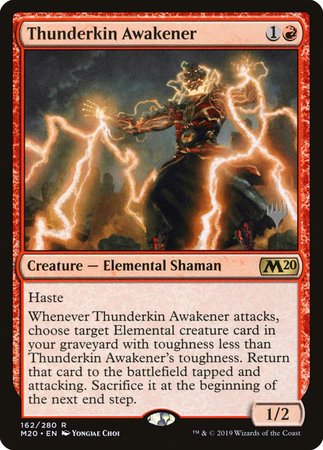 Thunderkin Awakener [Core Set 2020 Promos] | Exor Games Summserside