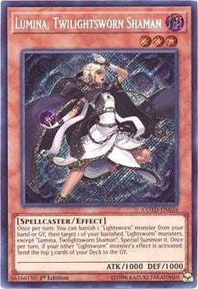 Lumina, Twilightsworn Shaman [COTD-EN026] Secret Rare | Exor Games Summserside