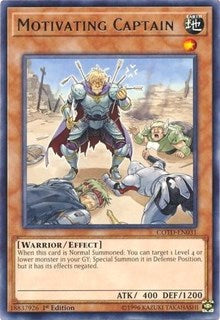 Motivating Captain [COTD-EN031] Rare | Exor Games Summserside