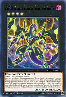 Supreme King Dragon Dark Rebellion [COTD-EN041] Rare | Exor Games Summserside