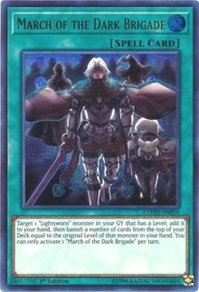 March of the Dark Brigade [COTD-EN059] Ultra Rare | Exor Games Summserside