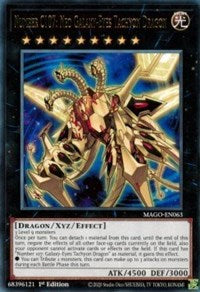 Number C107: Neo Galaxy-Eyes Tachyon Dragon [MAGO-EN063] Rare | Exor Games Summserside